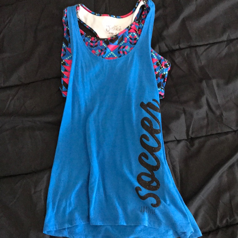Justice tank top
